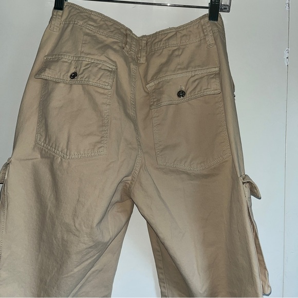 Bershka Cotton Cargo Pants - Picture 4 of 8